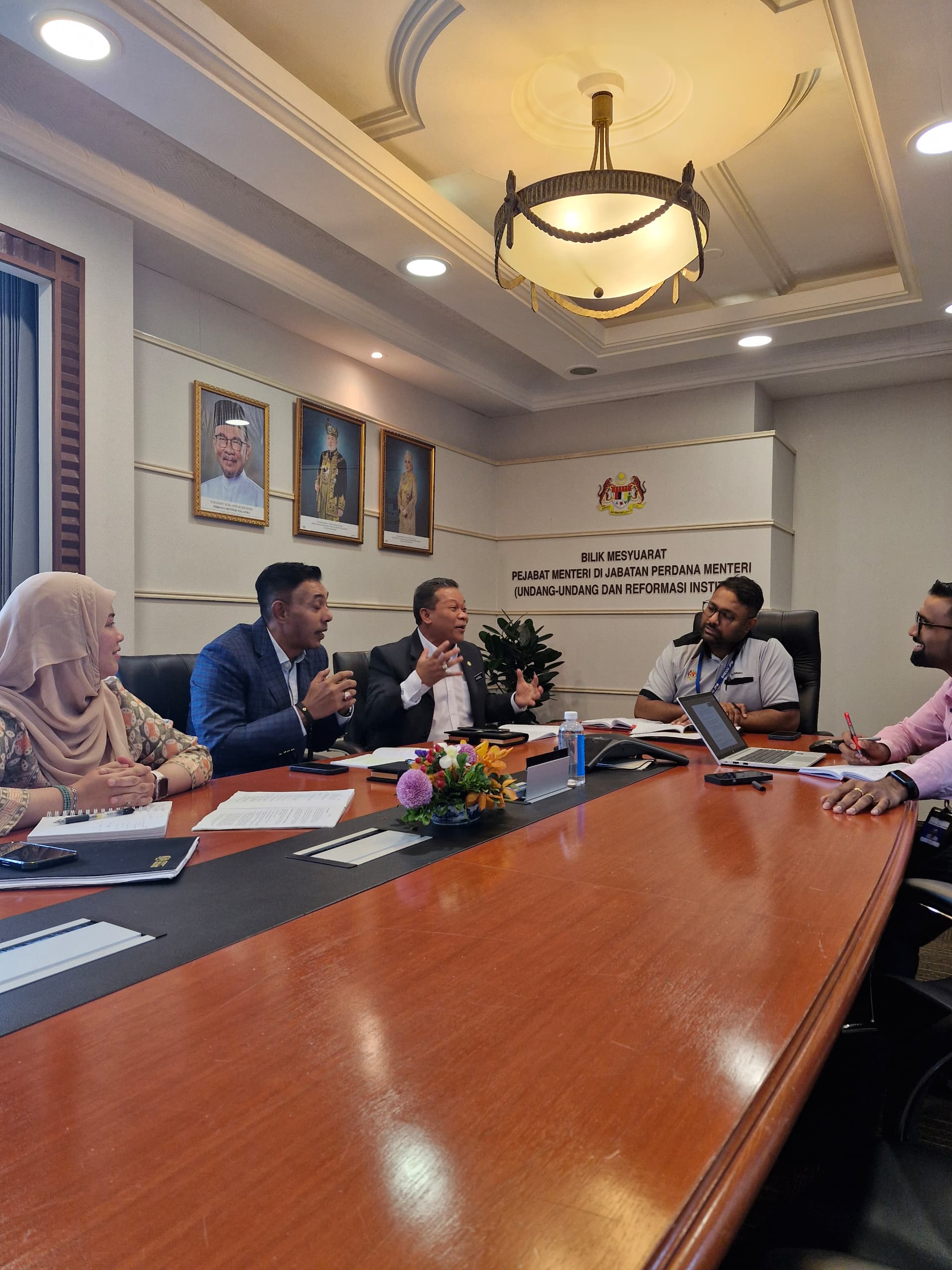 Preliminary Discussion on the Proposed Amendments to the Witness Protection Act 2009 with the Legal Affairs Division, JPM, on 18 February 2025