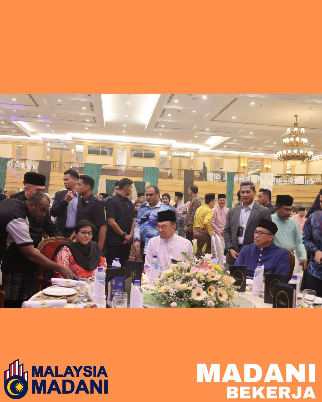 Majlis Sambutan Aidilfitri Madani Jabatan Perdana Menteri 2025